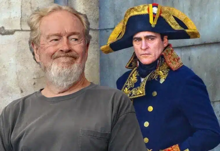 ¿Se atreverán? Ridley Scott tiene un corte de Napoleón de 4 1/2 horas que le gustaría lanzar