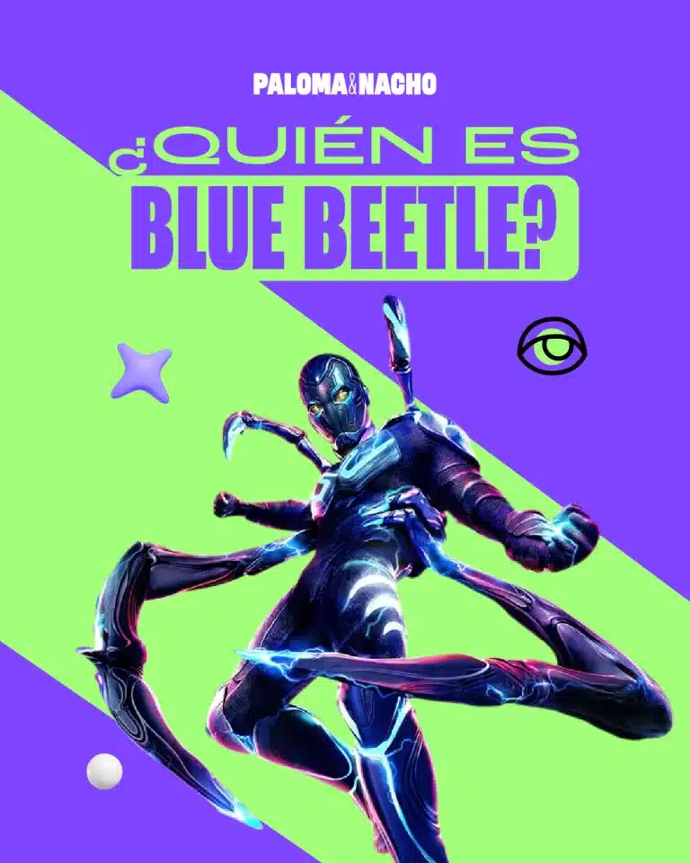 Blue Beetle el primer superhéroe latino de DC