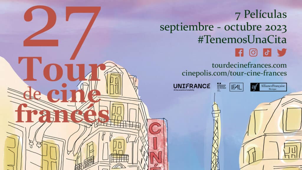 Tour de Cine Francés 2023: Póster oficial y lo que tienes que saber de la 27.ª edición