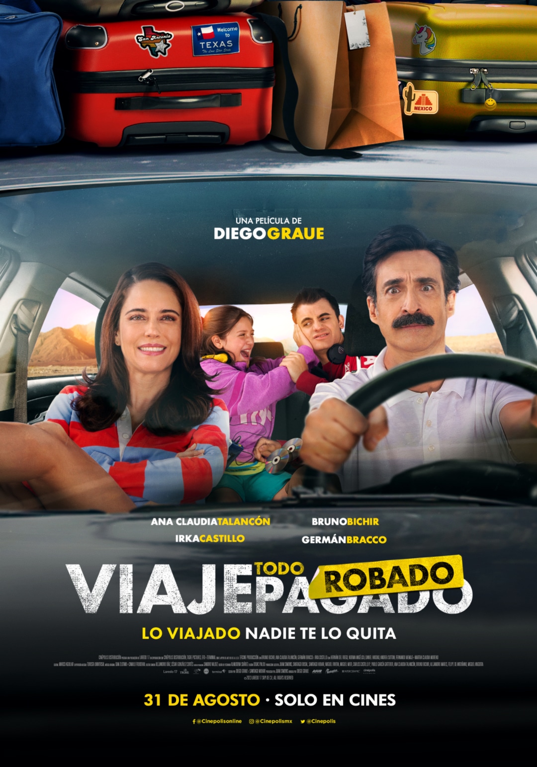 Viaje todo robado película mexicana Cinépolis Distribución 