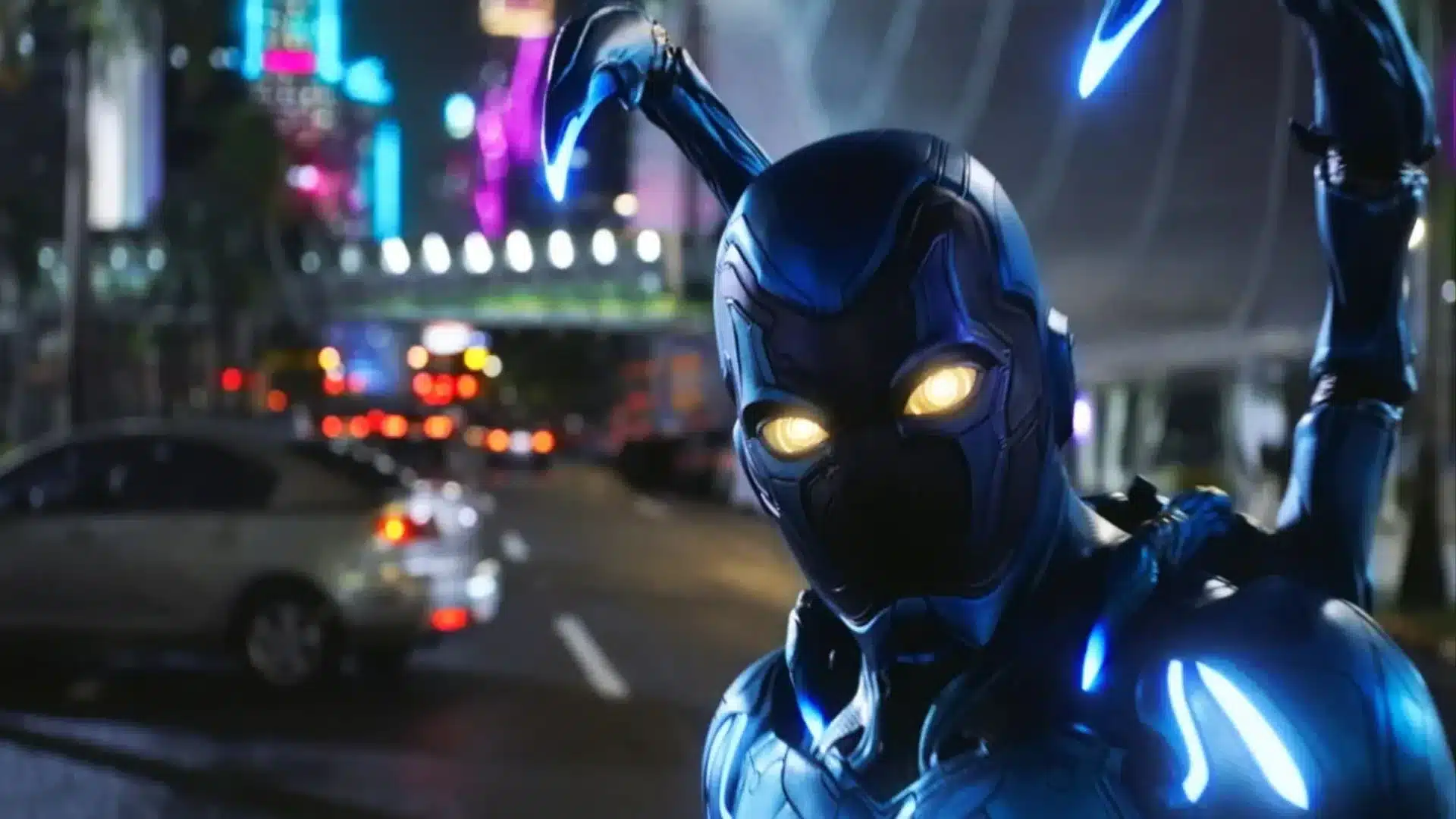 blue beetle primeras reacciones