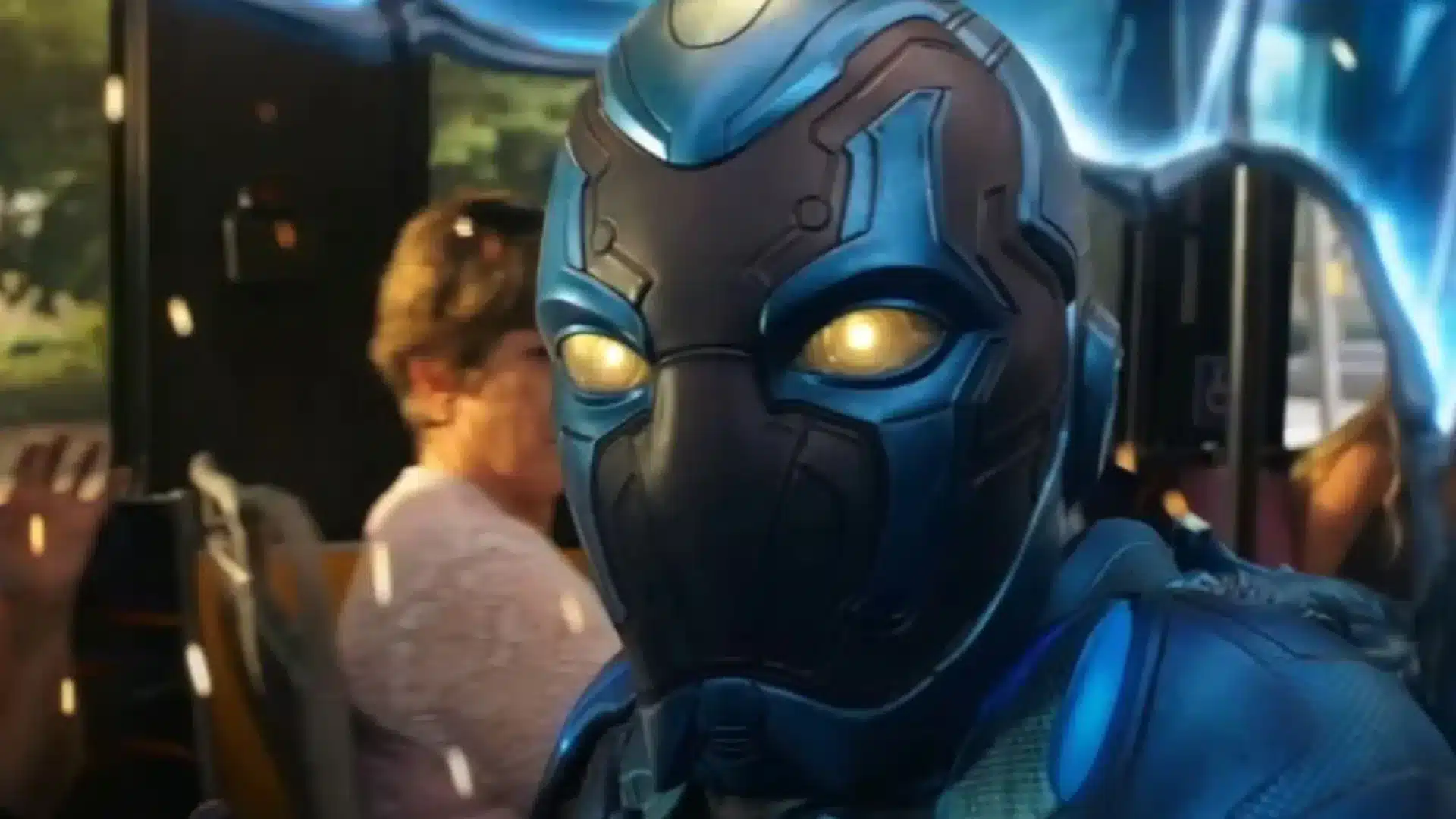 blue beetle primeras reacciones