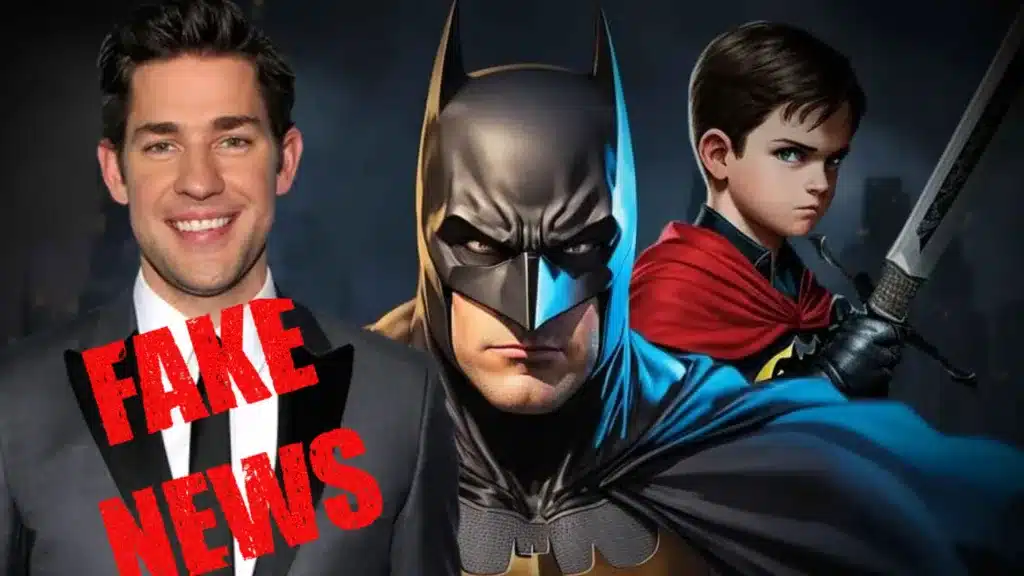 ¡Fake News! James Gunn desmiente que John Krasinski se vaya a poner la capa del Batman