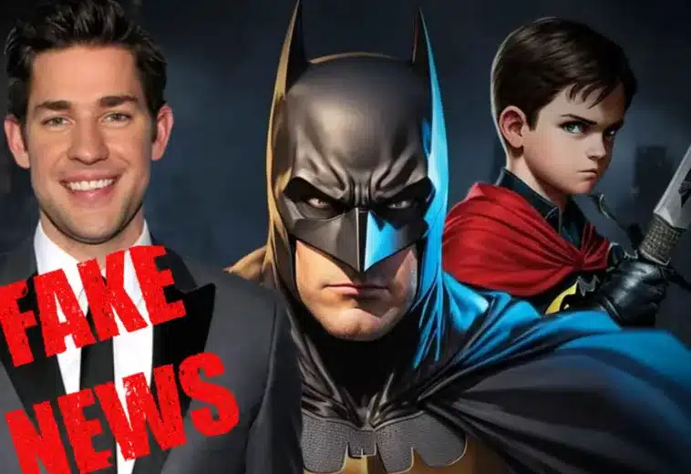 ¡Fake News! James Gunn desmiente que John Krasinski se vaya a poner la capa del Batman