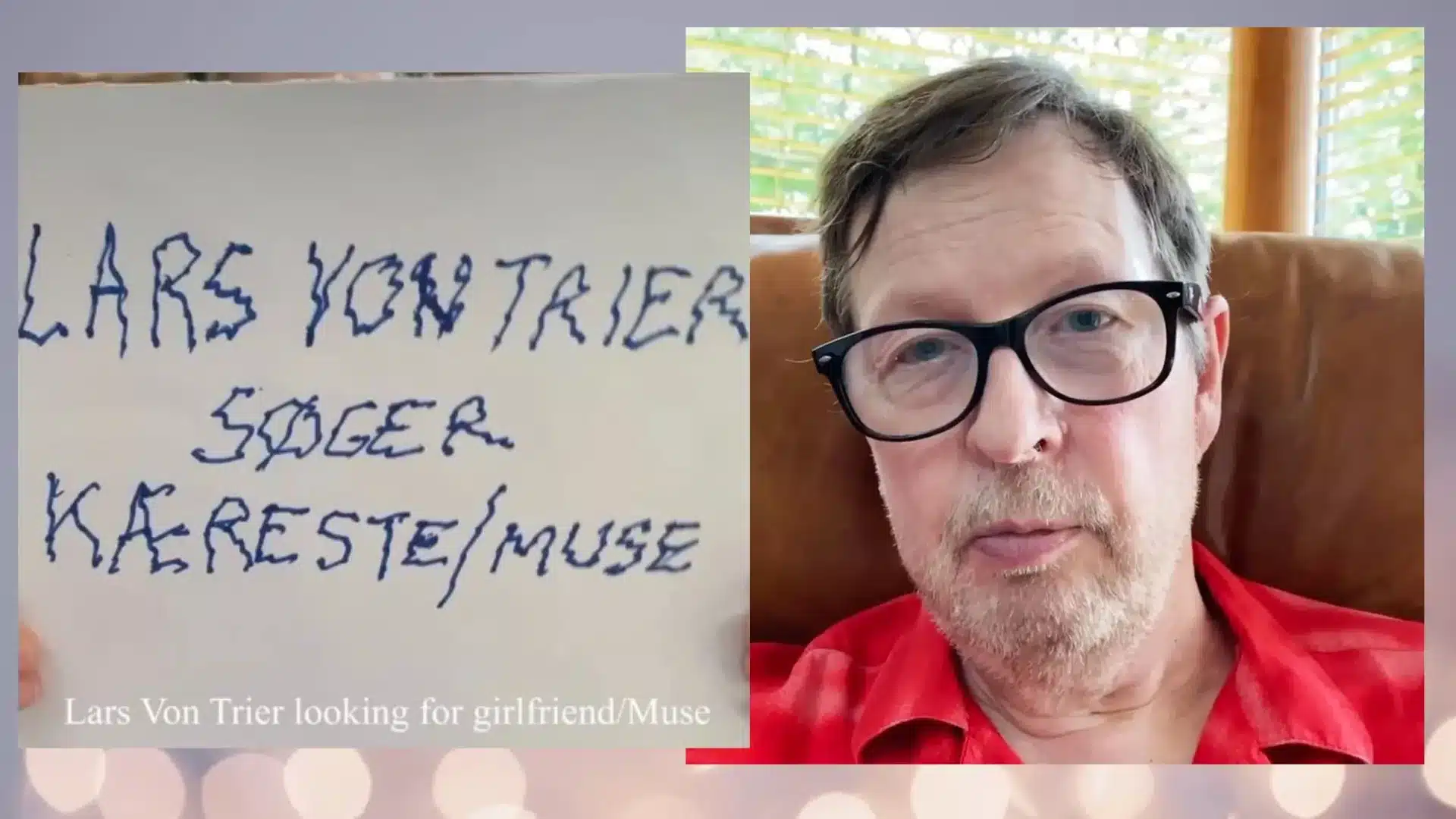 lars von trier busca novia en redes sociales