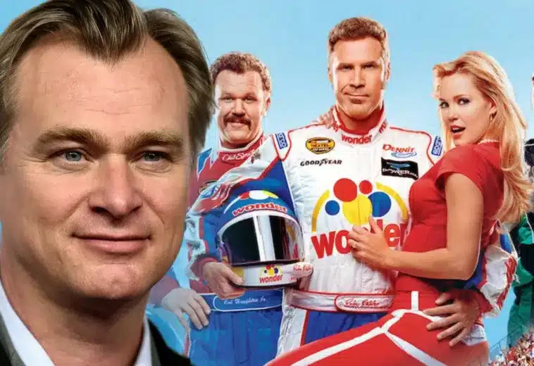 ¡De lo mejor! Esto opina Christopher Nolan de la comedia Ricky Bobby: Loco por la velocidad