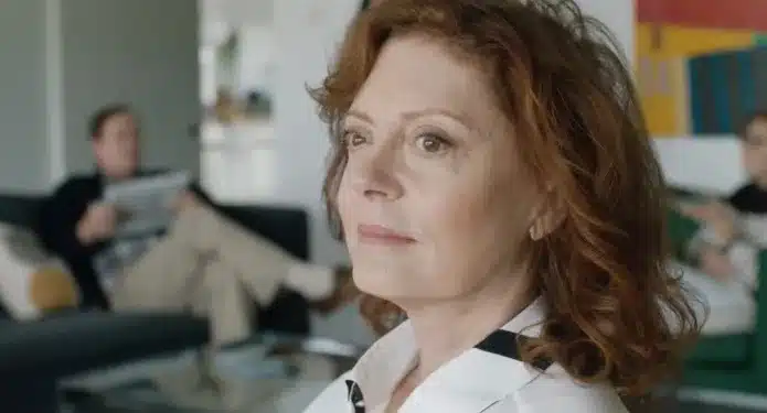 Sarandon vista en NW protestas