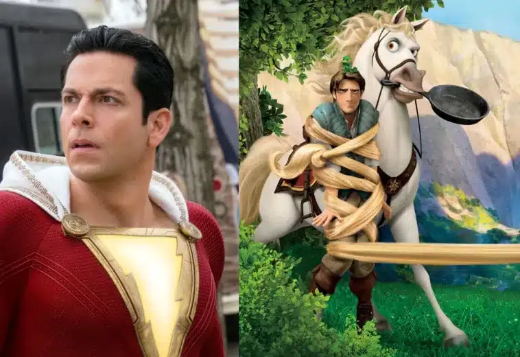 ¿No está ya muy grande? Zachary Levi quiere participar en el live-action de Enredados como Flynn Rider