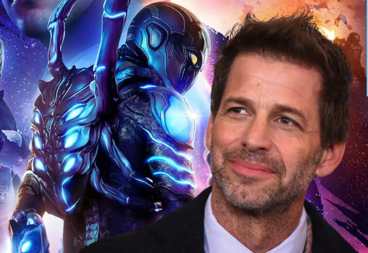 ¡Eso es apoyo! Zack Snyder promueve Blue Beetle en sus redes personales