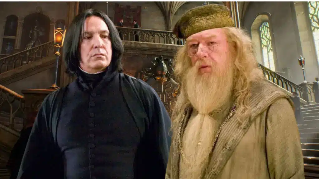 Recordemos las bromas que hacían Michael Gambon y Alan Rickman en el set de Harry Potter