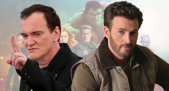 Chris Evans coincide con Tarantino y sus críticas a las películas de superhéroes