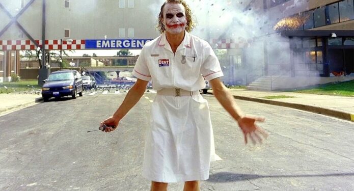 Joker escena hospital