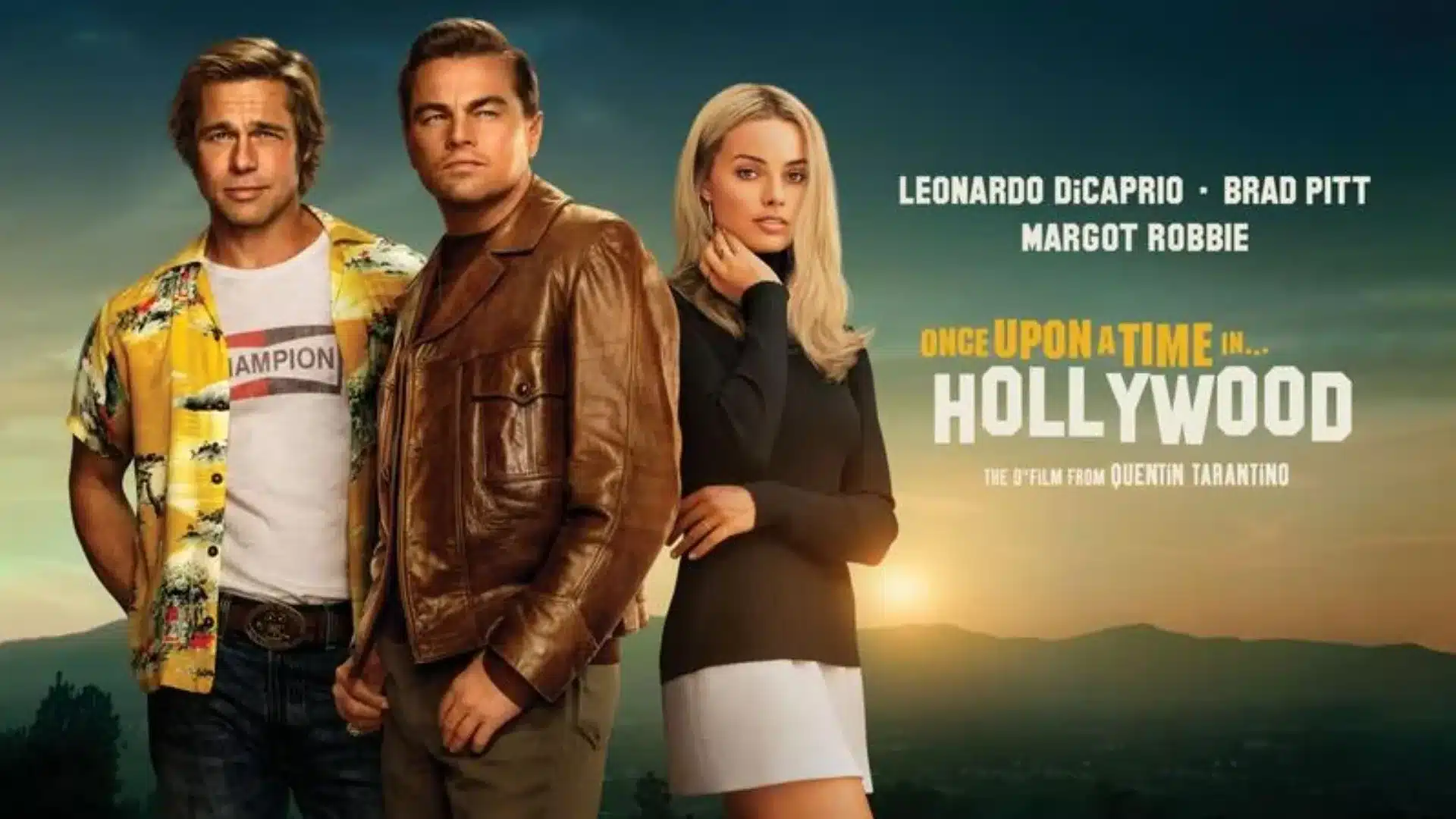 HAbia una vez en hollywood poster