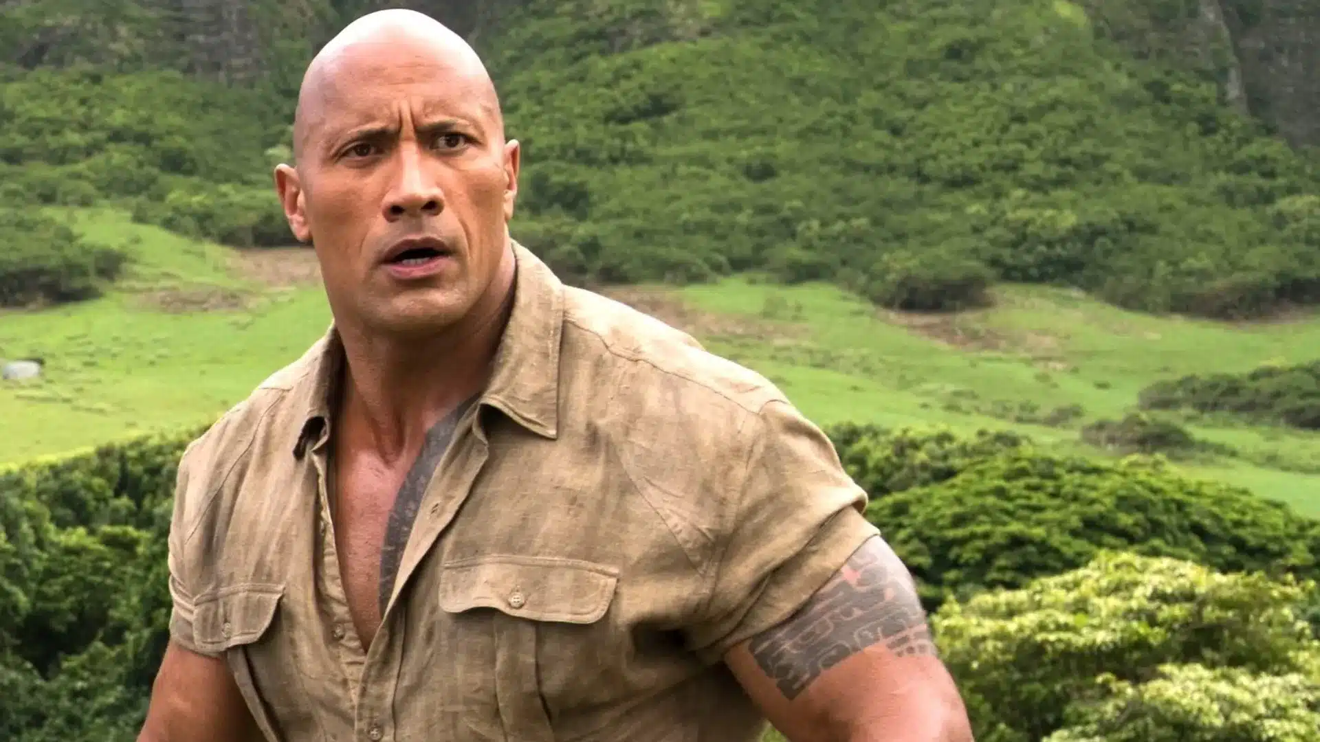 the rock jumanji