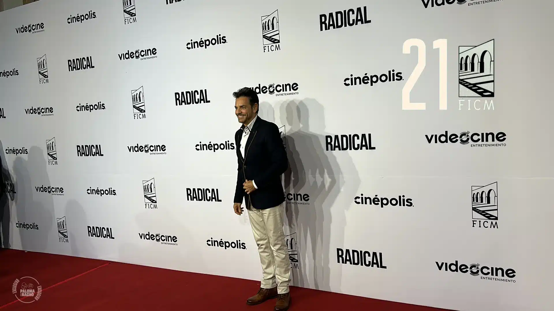 Eugenio Derbez con Radical en el Festival de Morelia