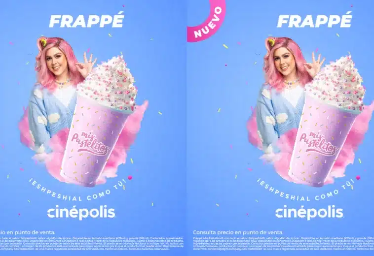 ¡Cinépolis y Mis Pastelitos te invitan a probar su nuevo frappé con sabor eshpeshial y participa para ganar un kit!