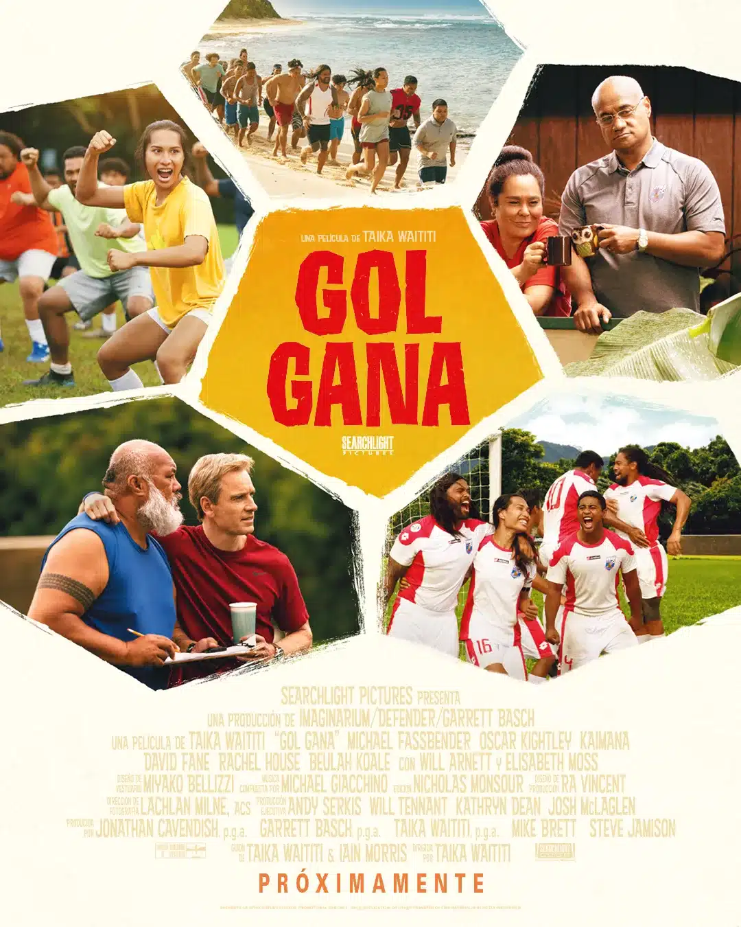 Gol Gana Póster película Taika Waititi