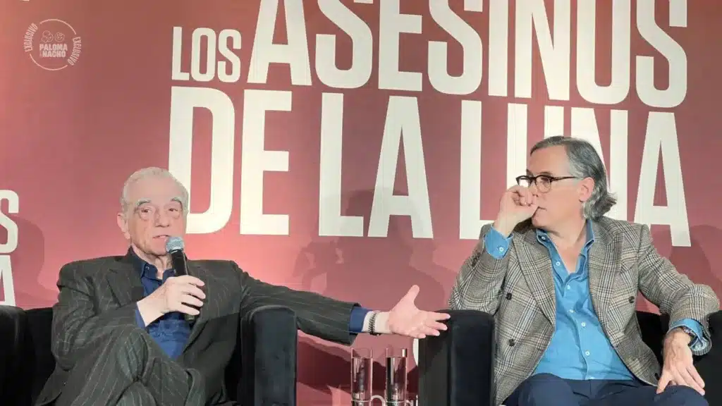 Los asesinos de la luna: ¡Es cine! Martin Scorsese visitó la CDMX
