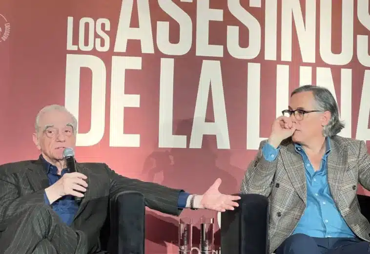 Los asesinos de la luna: ¡Es cine! Martin Scorsese visitó la CDMX