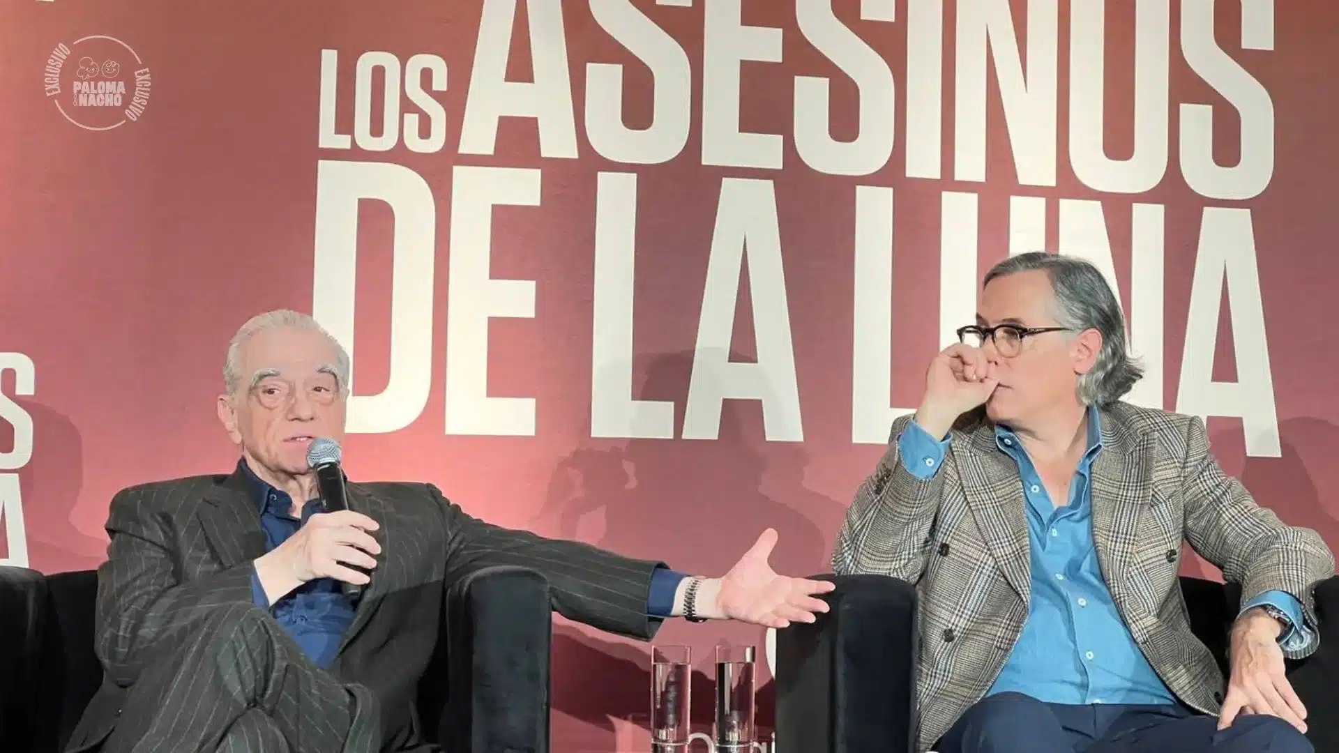 Martin Scorsese y Rodrigo Prieto Los asesinos de la luna CDMX