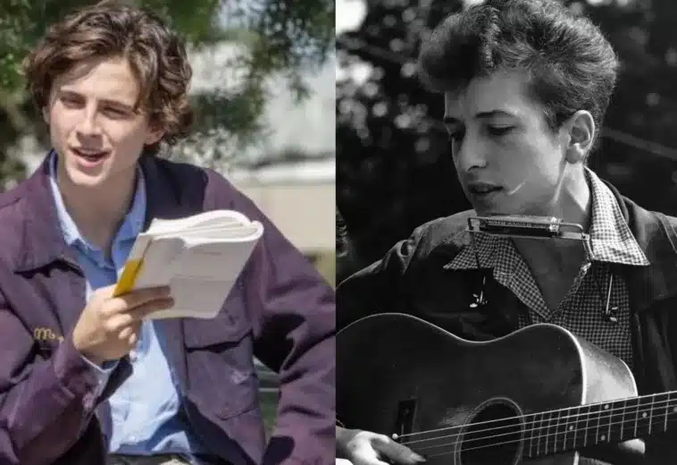 ¡Qué gran actor es! Así es como Timothée Chalamet se prepara para encarnar a Bob Dylan