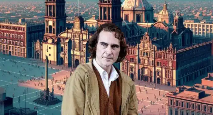 Joaquin Phoenix en CDMX por su nueva película