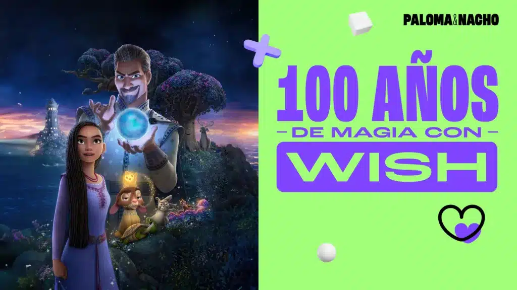 100 años de magia con Wish, de Disney