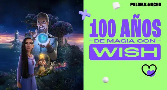 100 años de magia con Wish de Disney