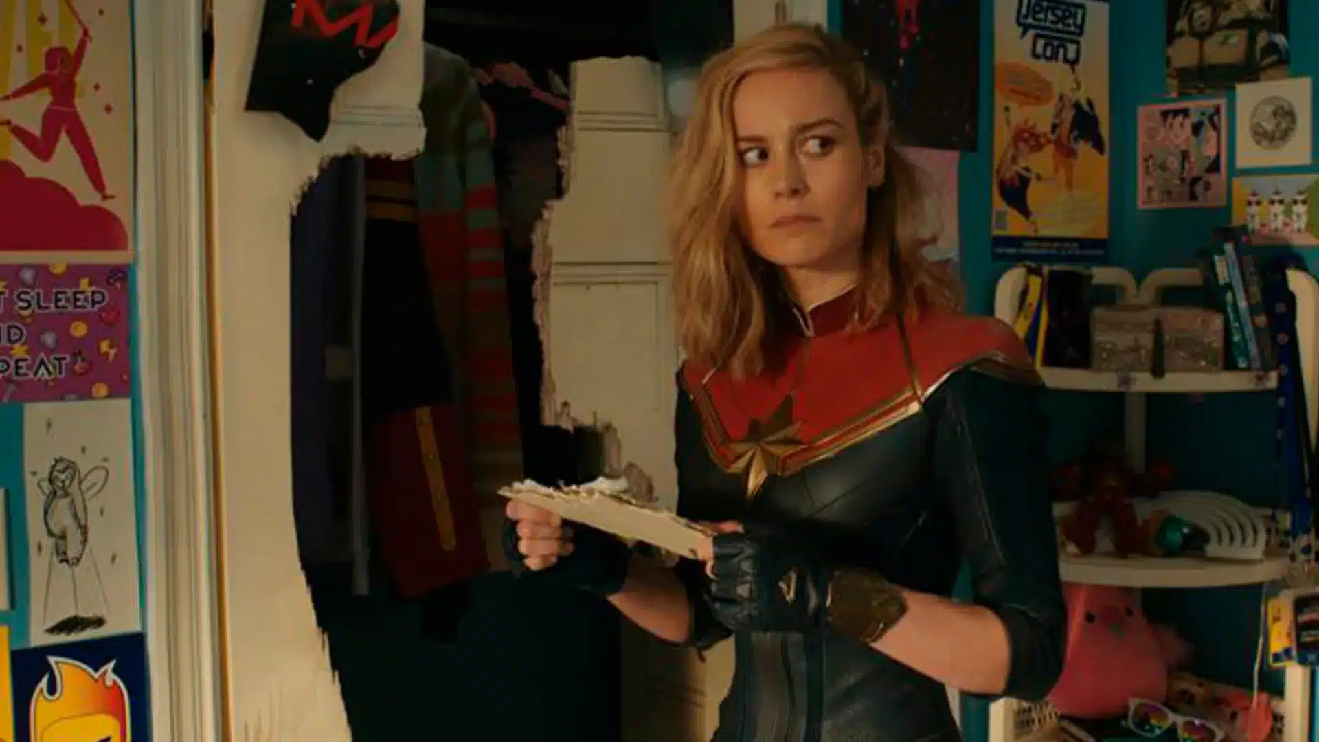 Carol Danvers The Marvels habitación de Ms. Marvel 