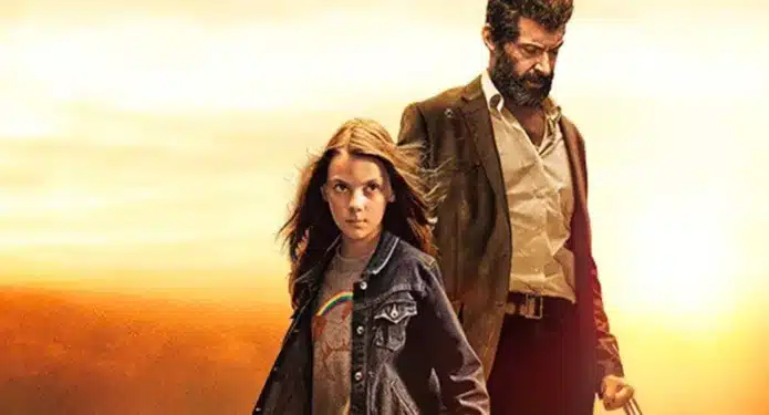 Hugh Jackman y Dafne Keen Logan movie poster