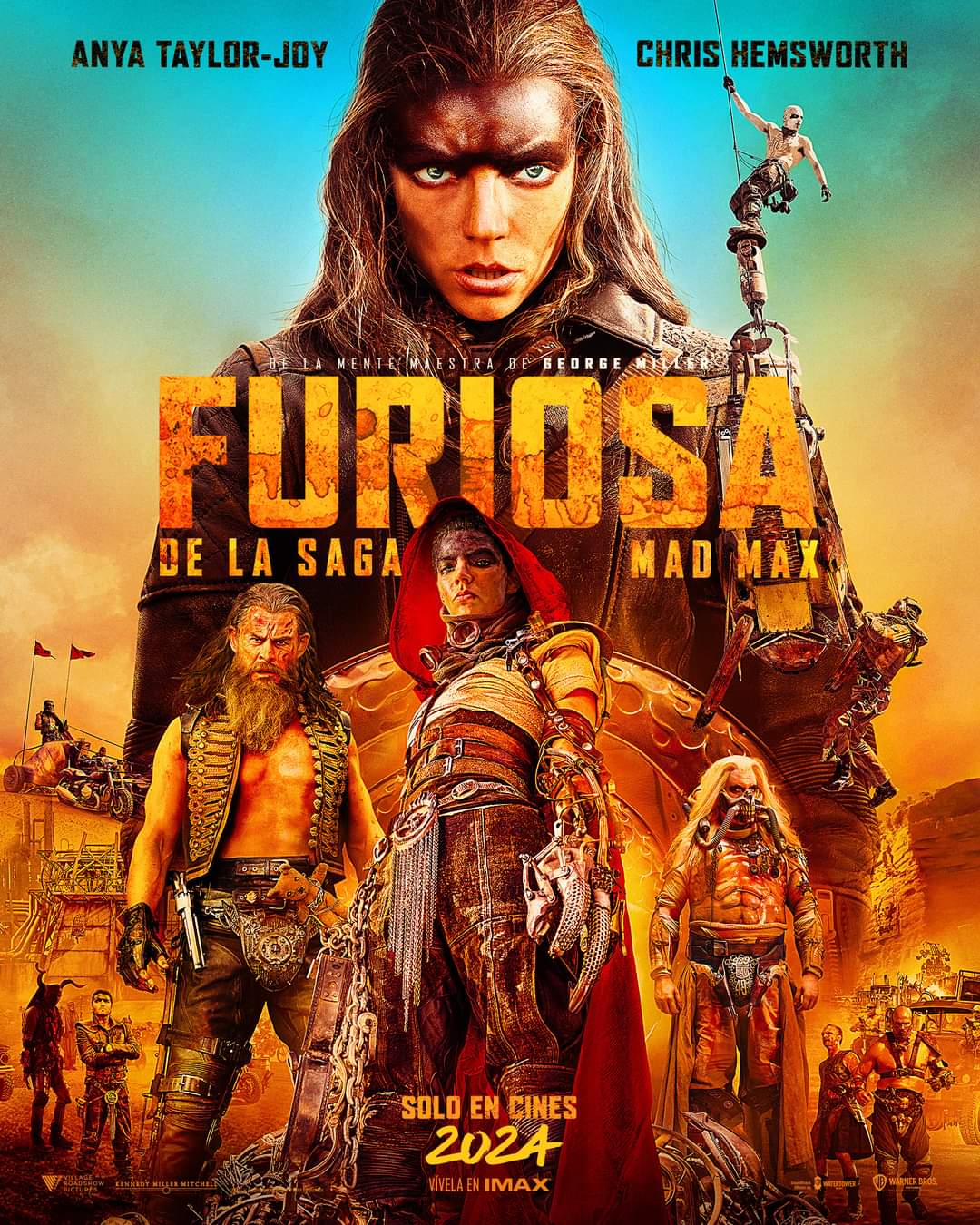 Furiosa película póster Anya Taylor-Joy