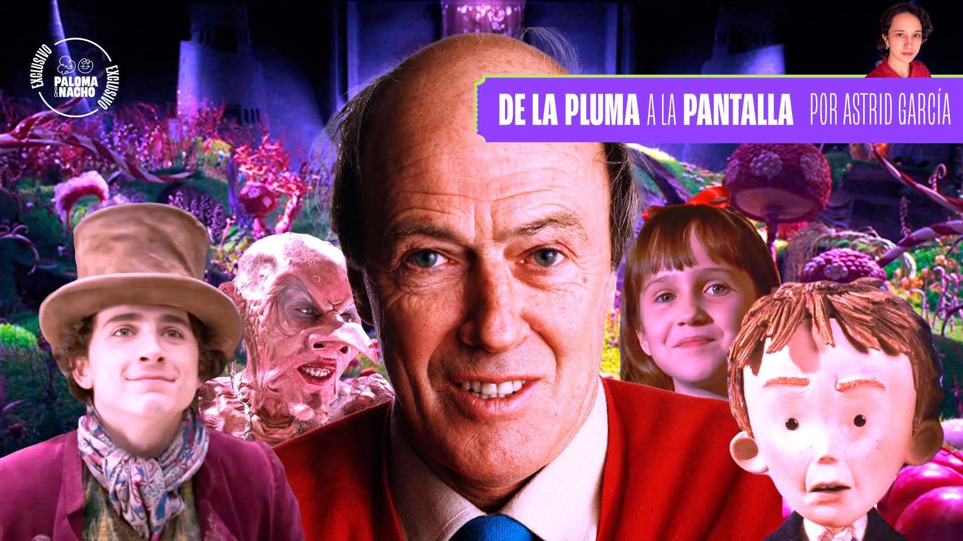 Roald Dahl en el cine