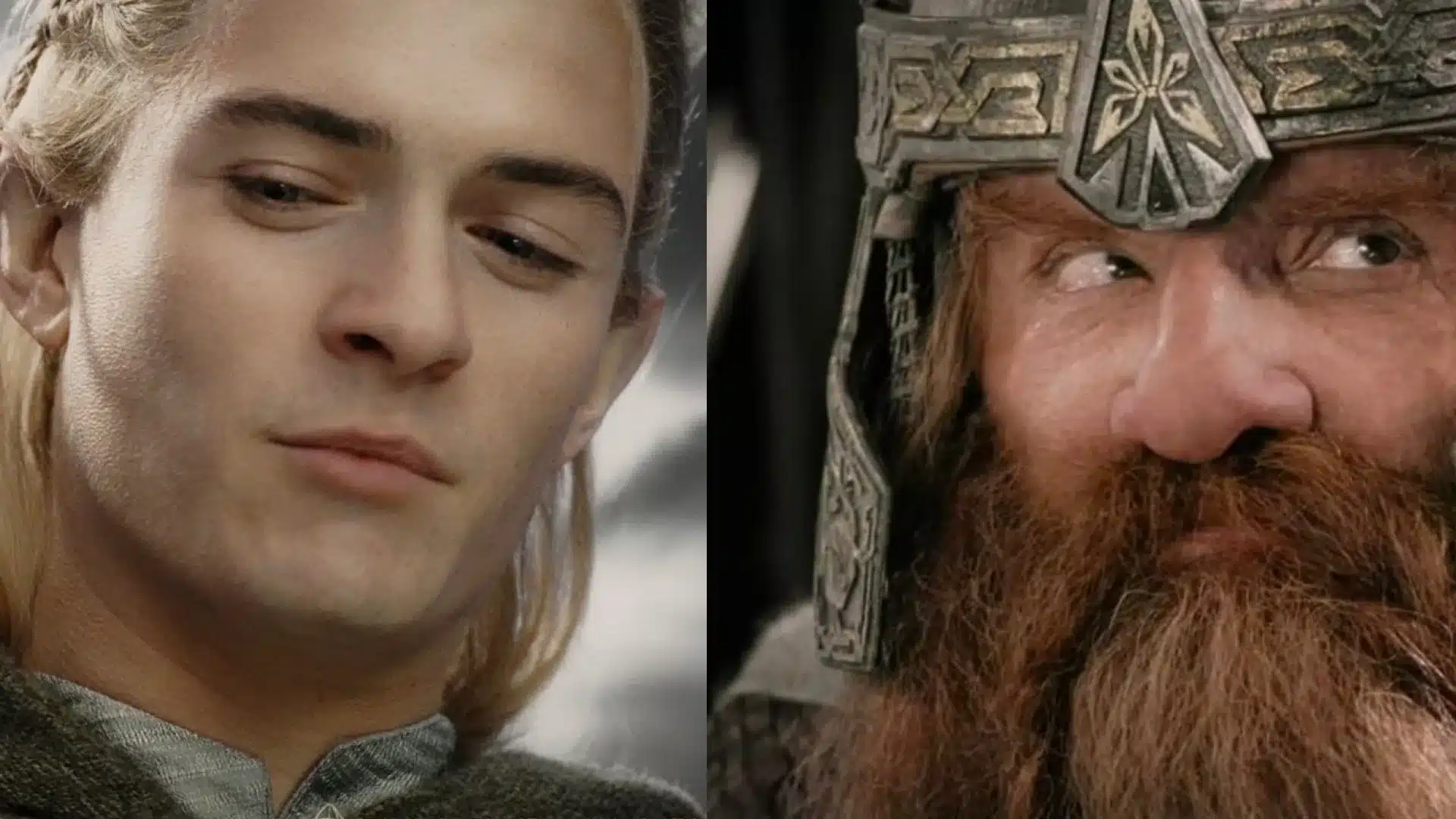 Gimli legolas el señor de los anillos el retorno del rey "Nunca pensé que moriría peleando a lado de un elfo" "¿Qué tal a lado de un amigo?" "Sí, puedo hacer eso"