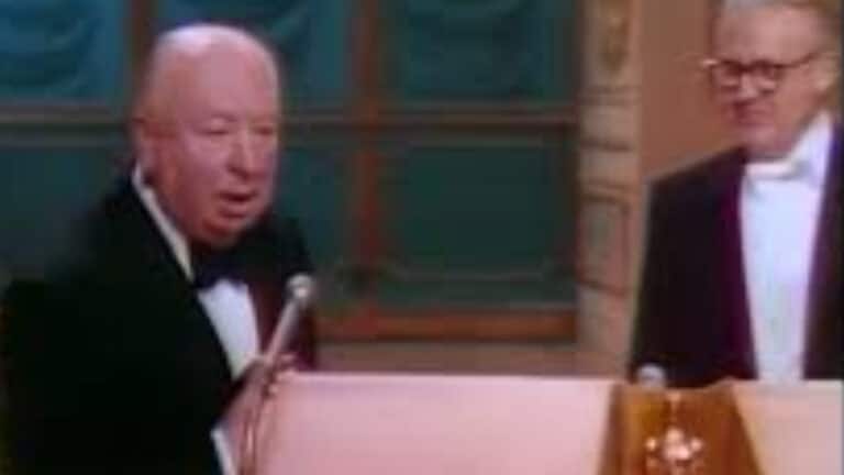 Alfred Hitchcock discurso gracias