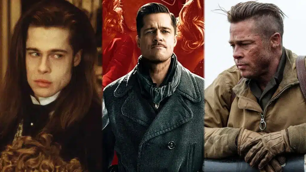 Las 10 mejores películas y personajes de Brad Pitt