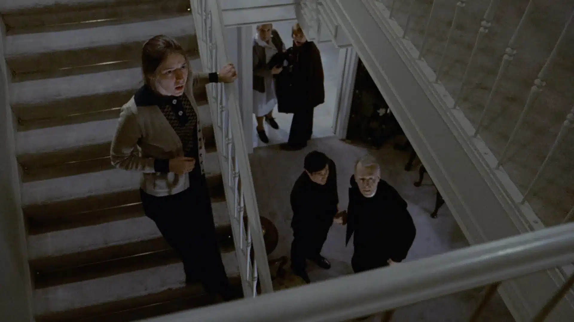 Escena de las escaleras The Exorcist 