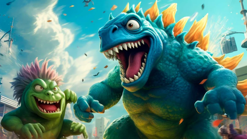 Galería IA: Godzilla se enfrenta con los monstruos más inesperados