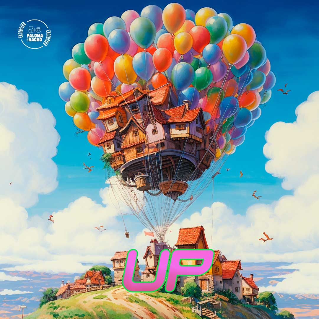 Up IA Pixar Studio Ghibli 