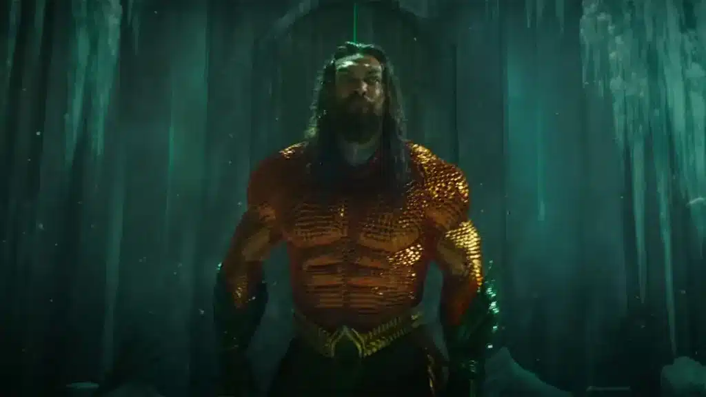 Argentinos celebran estreno de Aquaman 2 con peculiares esculturas