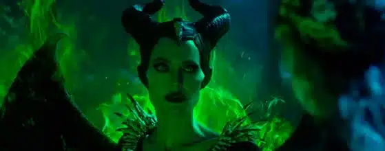 Maleficent Angelina Jolie movie fire