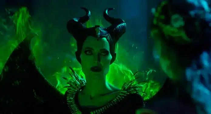 Maleficent Angelina Jolie movie fire