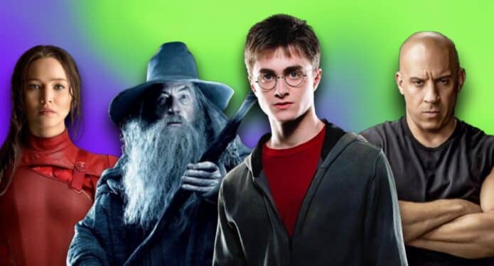 he Hunger Games, Harry Potter, Fast and Furious y The Hobbit.