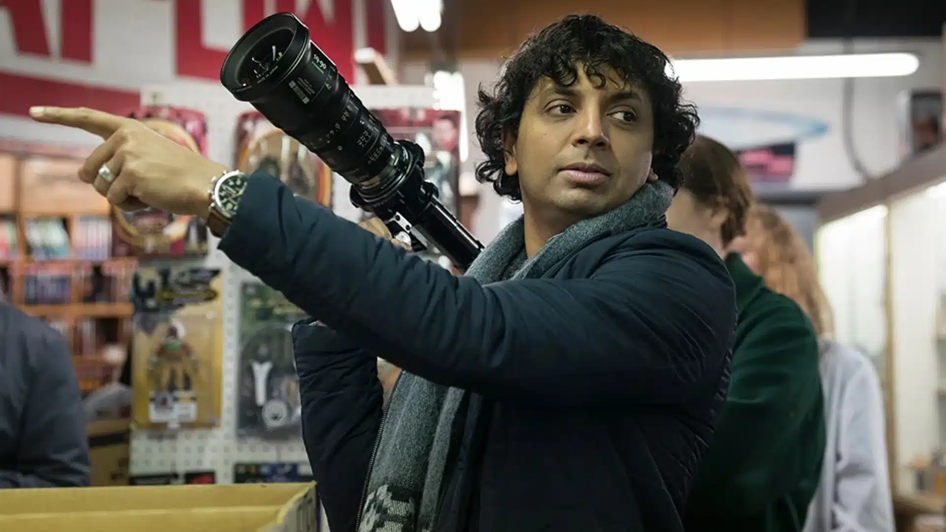 M- Night Shyamalan dirigiendo