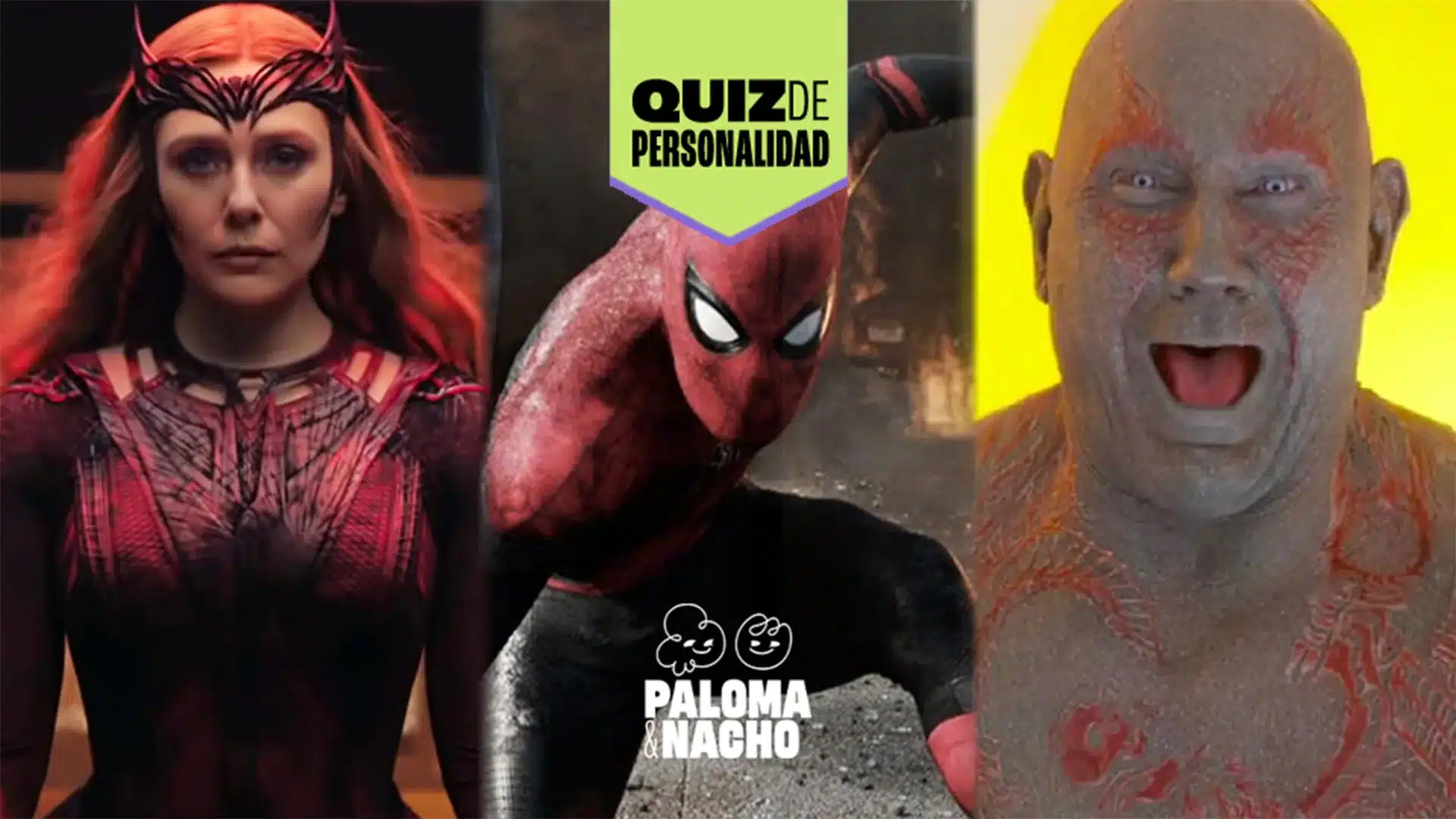 Quiz personajes de Marvel Navidad