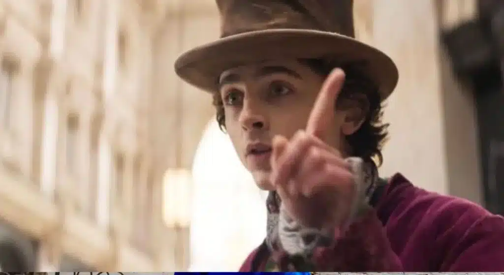 Tenía un punto: ¿por qué Timothée dudó en ser Wonka?