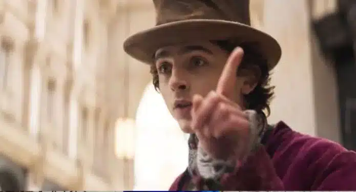 Timothée Chalamet dudó en ser Wonka