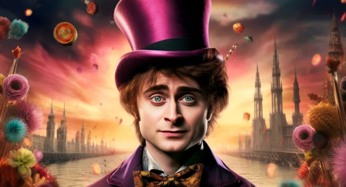 IA imagina a Daniel Radcliffe como Wonka