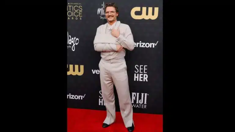 Pedro Pascal en los mejores looks de alfombra roja en los Critics Choice Awards 2024