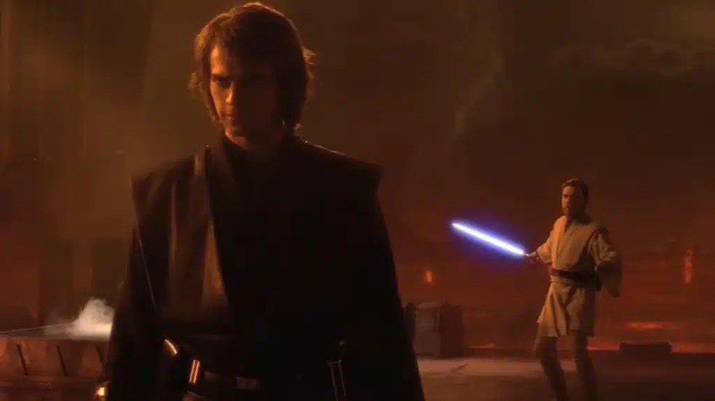 La pelea de Obi Wan y Anakin fue recreada al estilo de Clone Wars