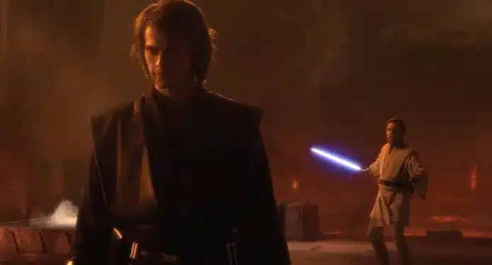 Pelea Anakin vs Obi Wan Kenobi